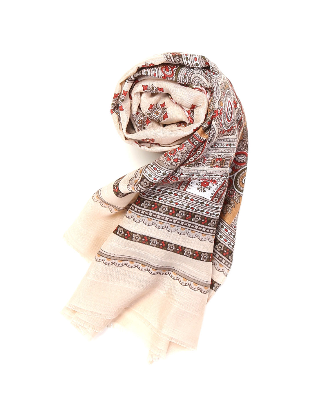 女款多色印花时尚围巾