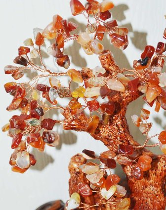 jm招财旺运玛瑙树水晶摆件