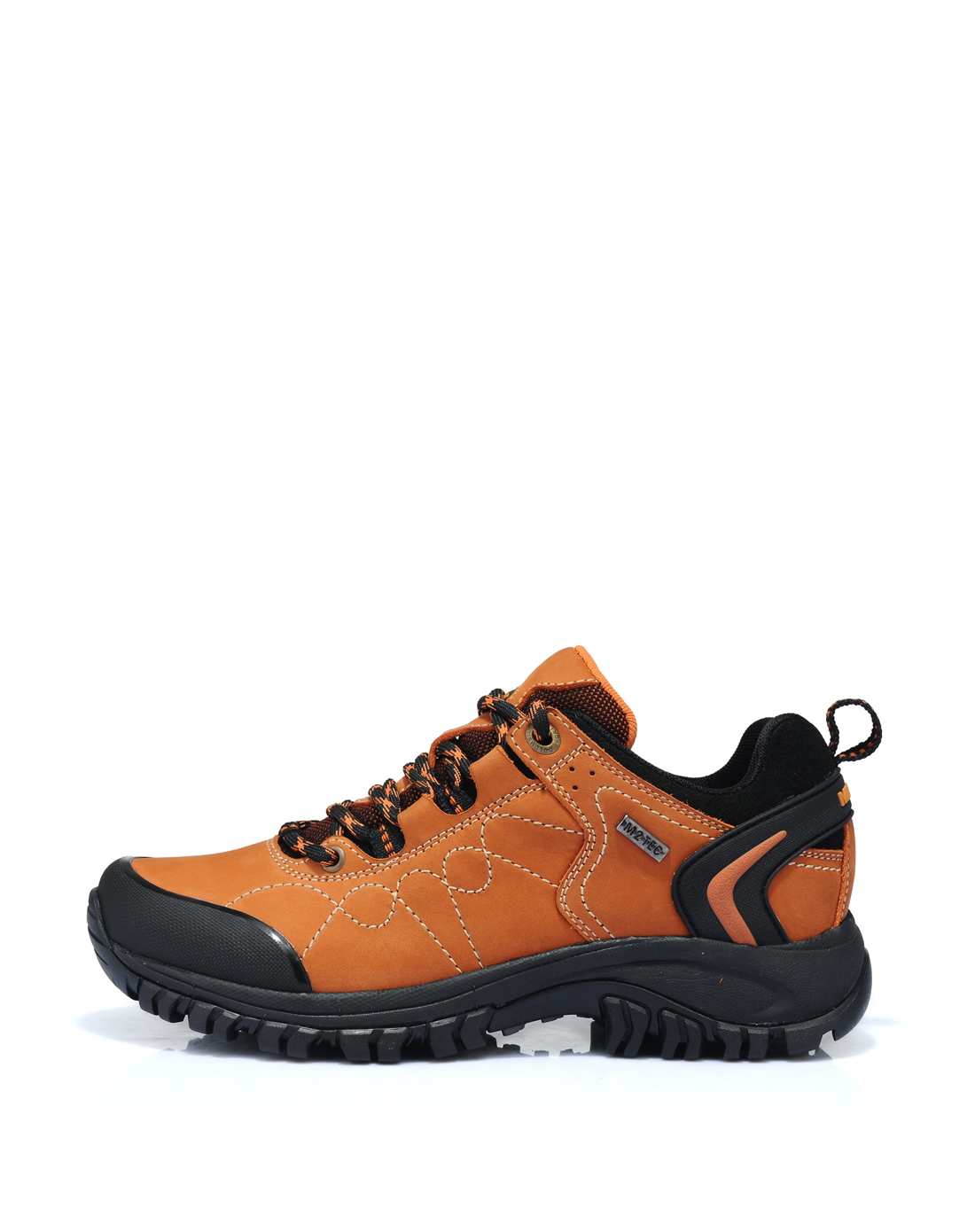 女款砖红色防水透气徒步鞋