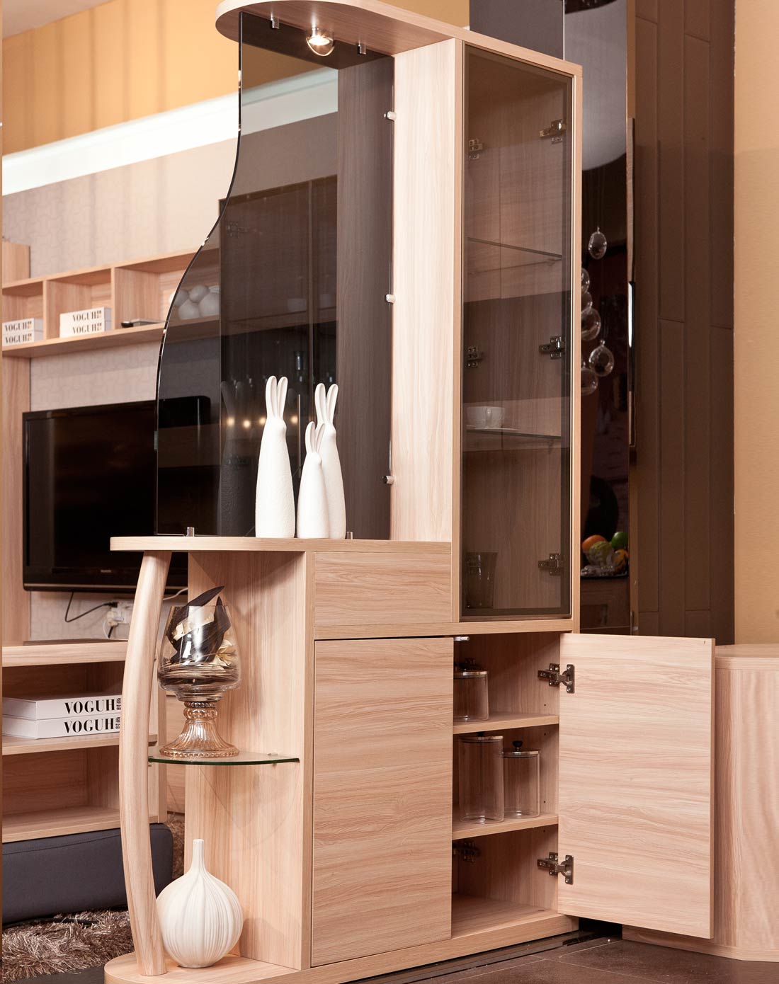 双面屏风隔断玄关间厅柜酒柜