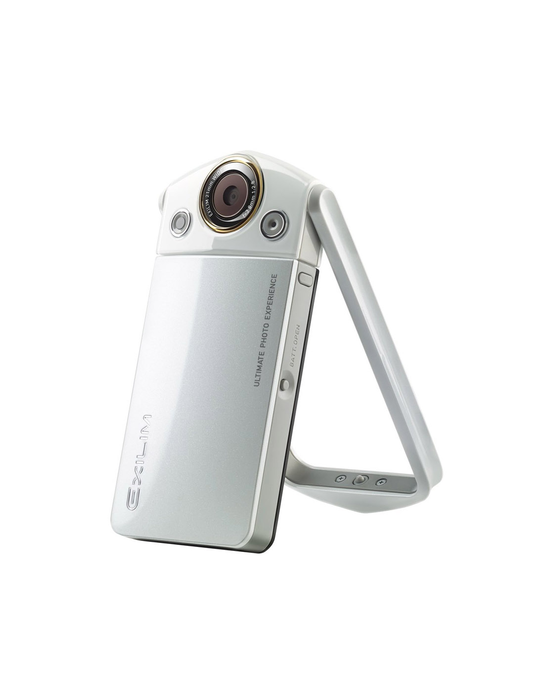 数码相机自拍神器ex-tr350白色单机版送原装相机包内含8gtf卡