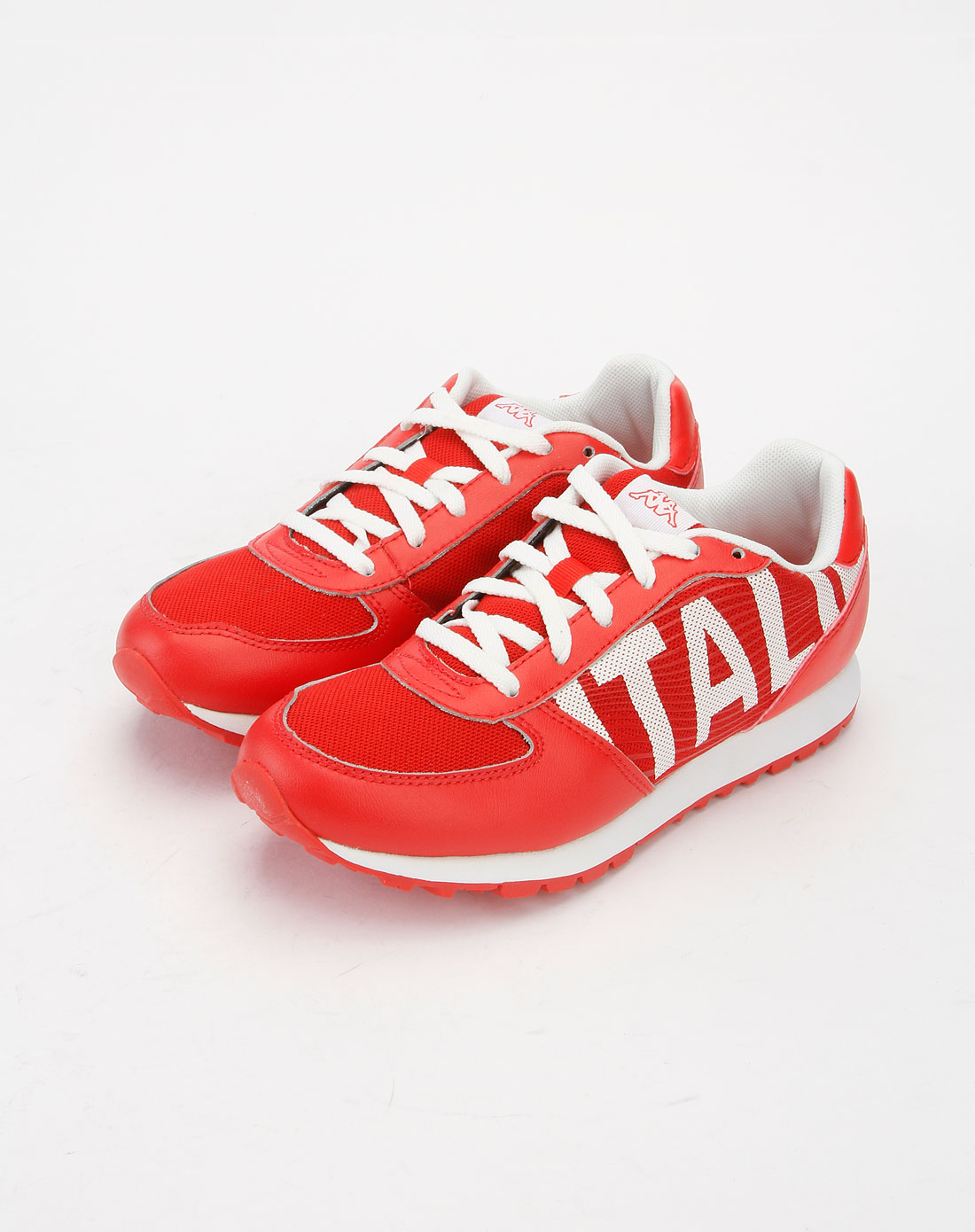 女款红色个性简约休闲鞋