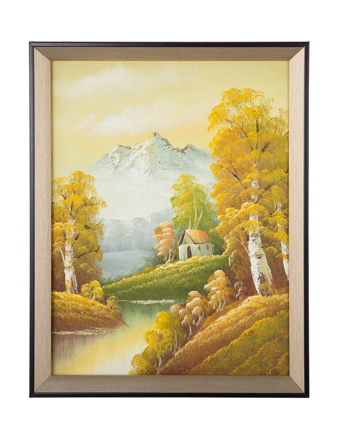 欧式风景油画悠然乡野