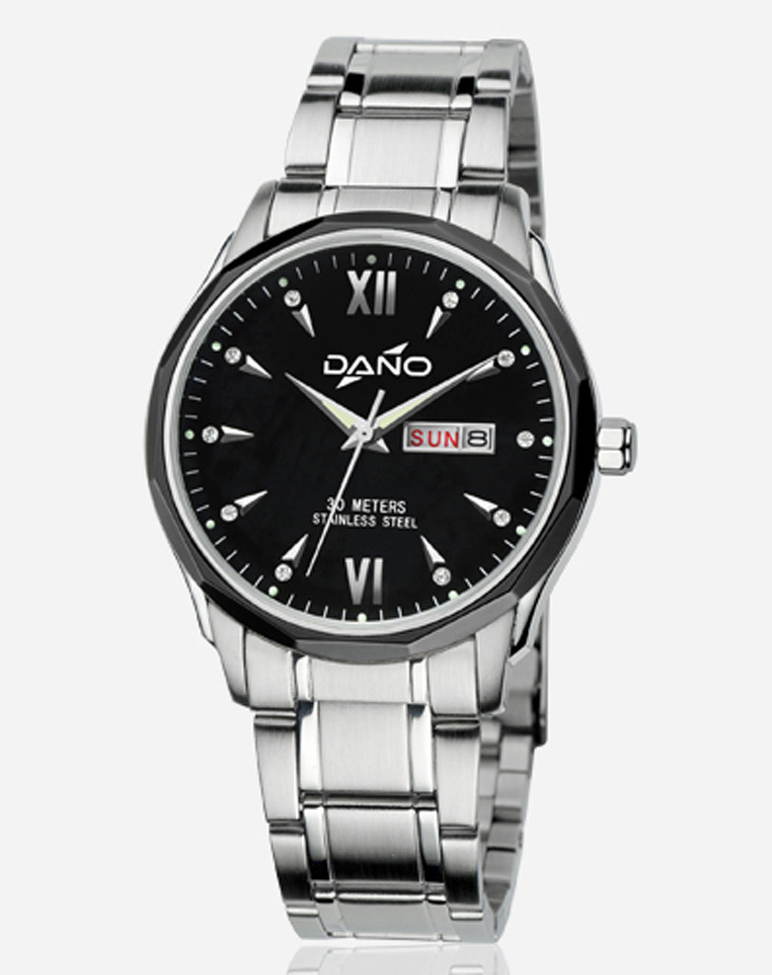 达诺dano男款黑色商务休闲手表dovs2053l-slb02_唯品会