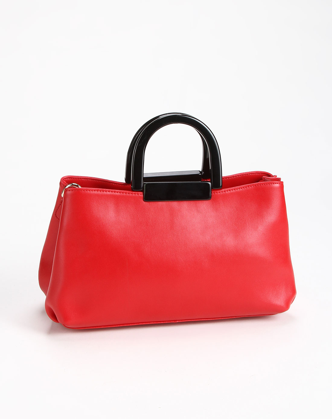 马可makko皮具专场女款牛皮简约大红色手提两用包mbt002fr_唯品会