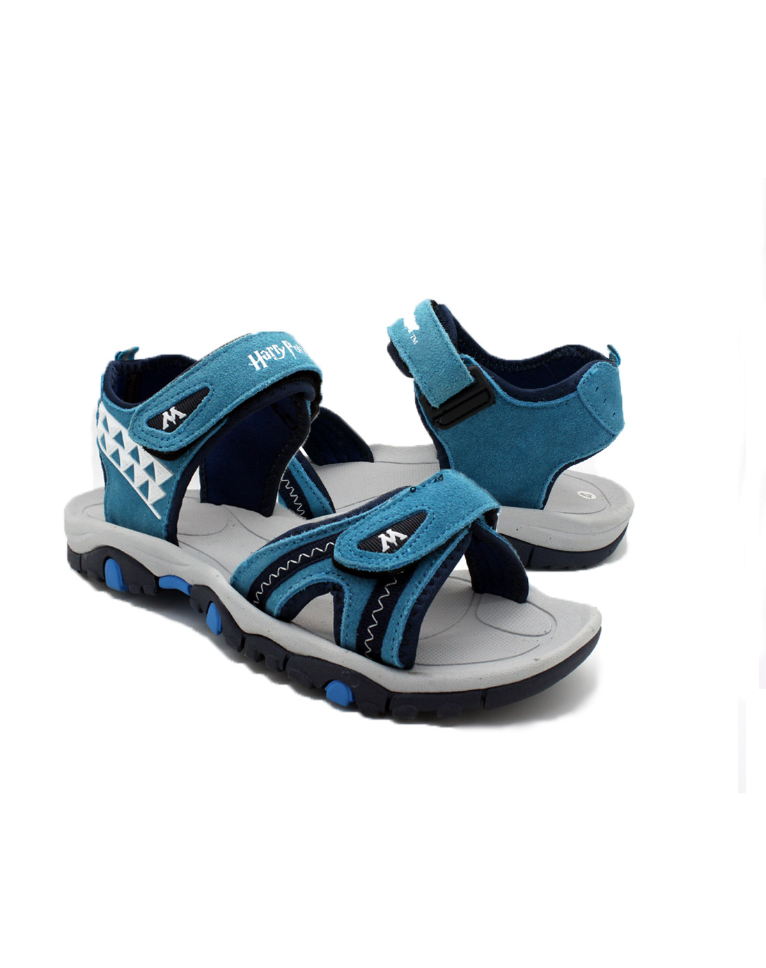 [ 哈利波特 ] 男童蓝色凉鞋