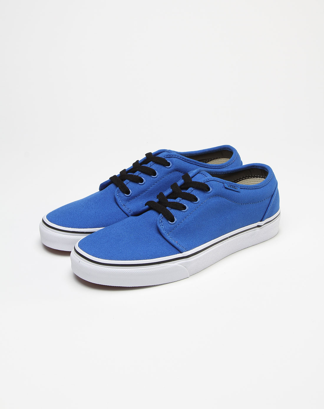 范斯vans 简约蓝色绑带休闲鞋