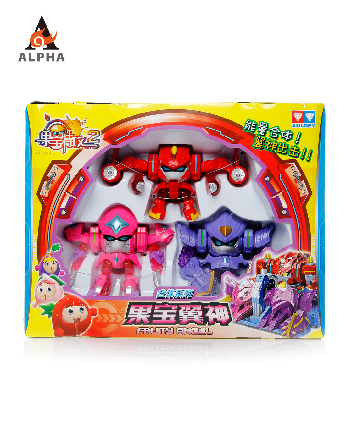 奥迪auldey&澳贝auby玩具奥迪双钻 果宝翼神522732_唯品会