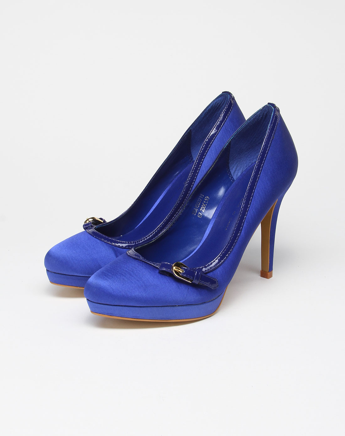 星期六st&sat女鞋专场 > 蓝色典雅商务超高跟单鞋