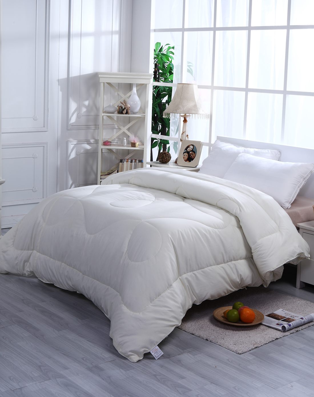 二合一七孔被四季多用被芯220*240cm白