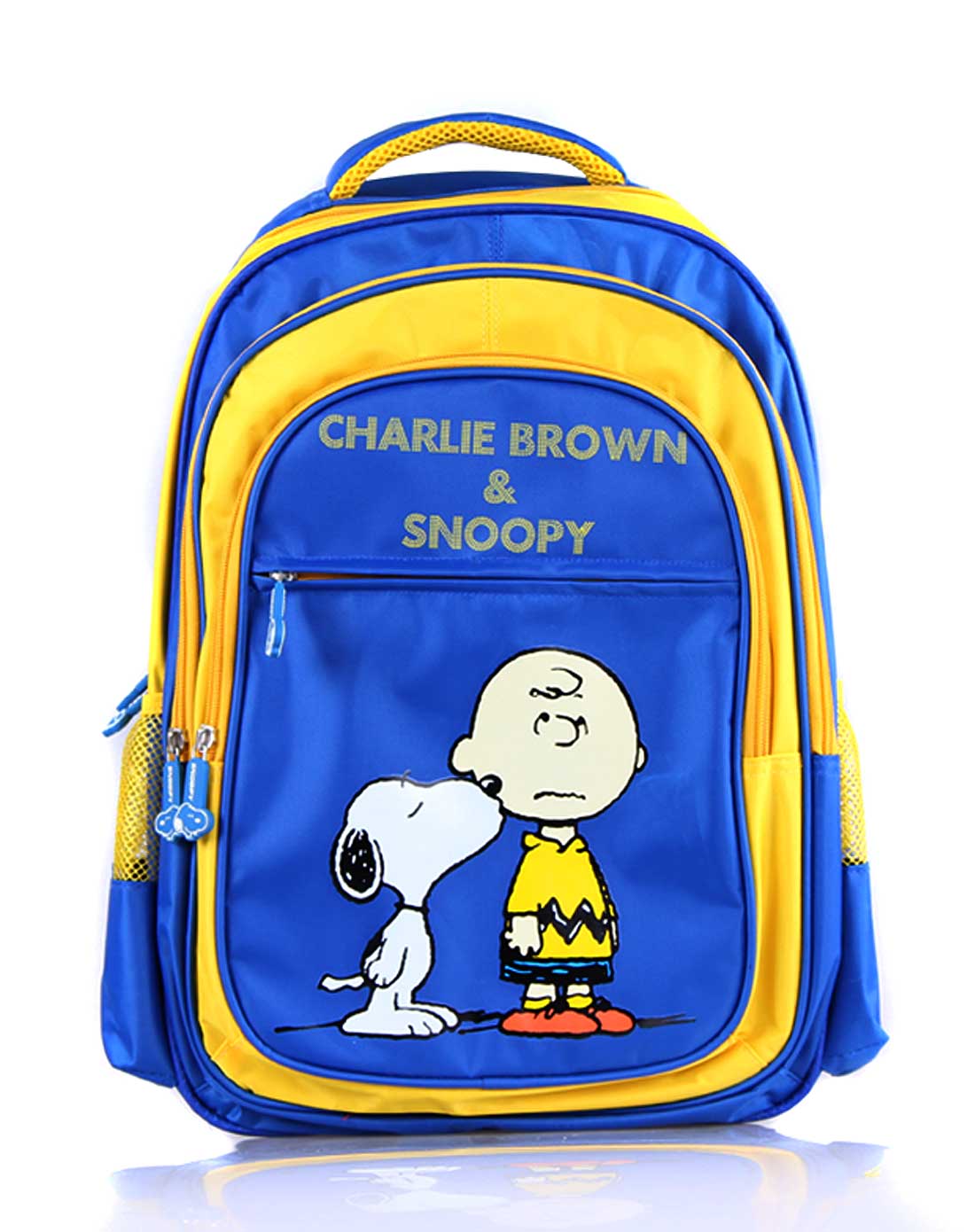 史努比snoopy学生书包深蓝色