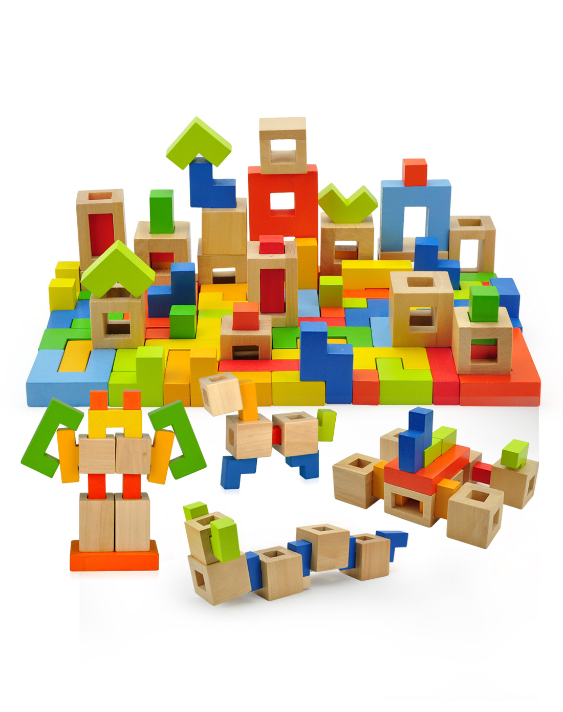 智立方俄罗斯方块创意积木