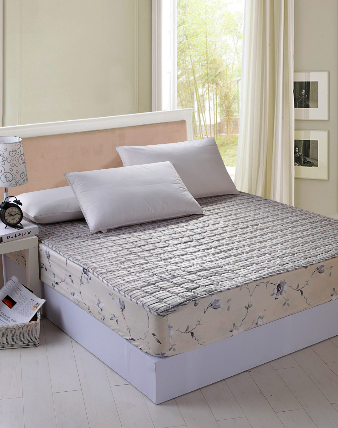 > 180*200cm时尚舒柔床垫-条纹